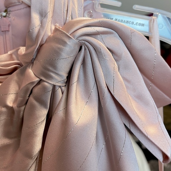 Mac Duggal 49578 Pleated Halter Neckline Evening Gown - Picture 11 of 14